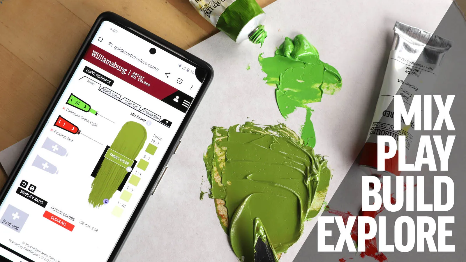 Learn how to use our virtual color mixer