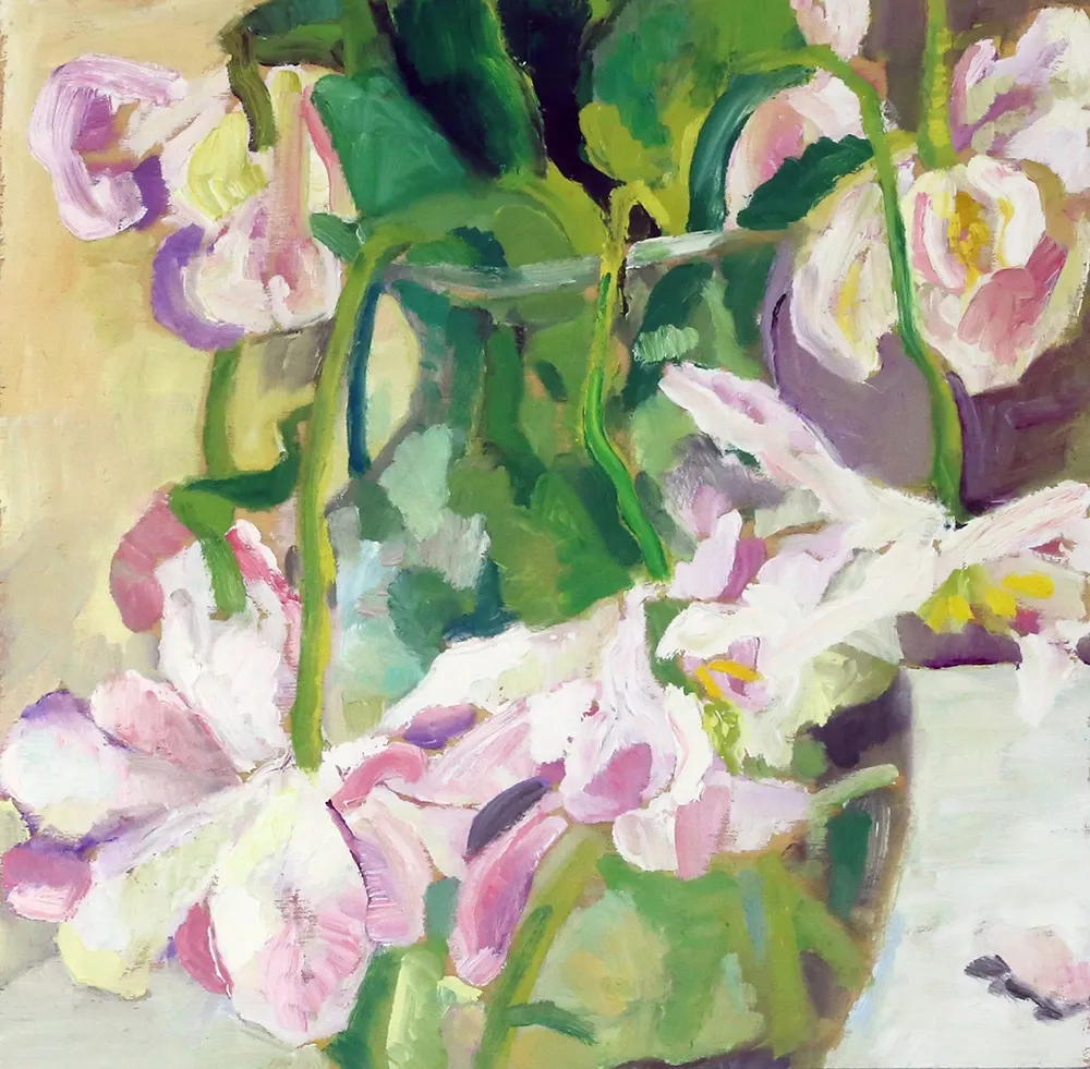 Falling Tulips