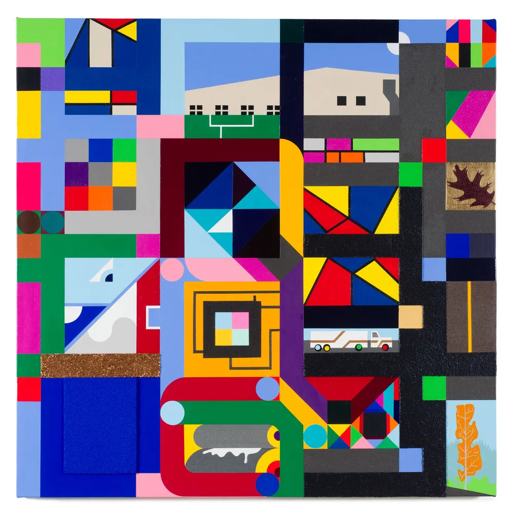 Mr. Flat at the Color Factory