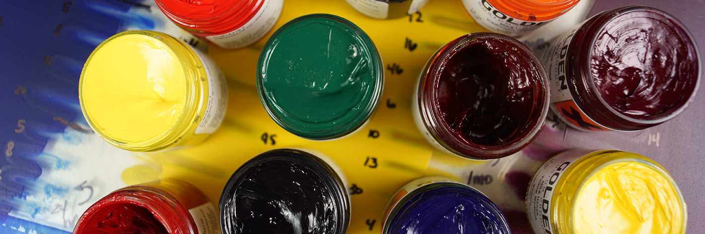 Tri-Art High Viscosity Acrylic Paint : C.P. Cadmium Yellow Medium – Fluid  Art Co - USA