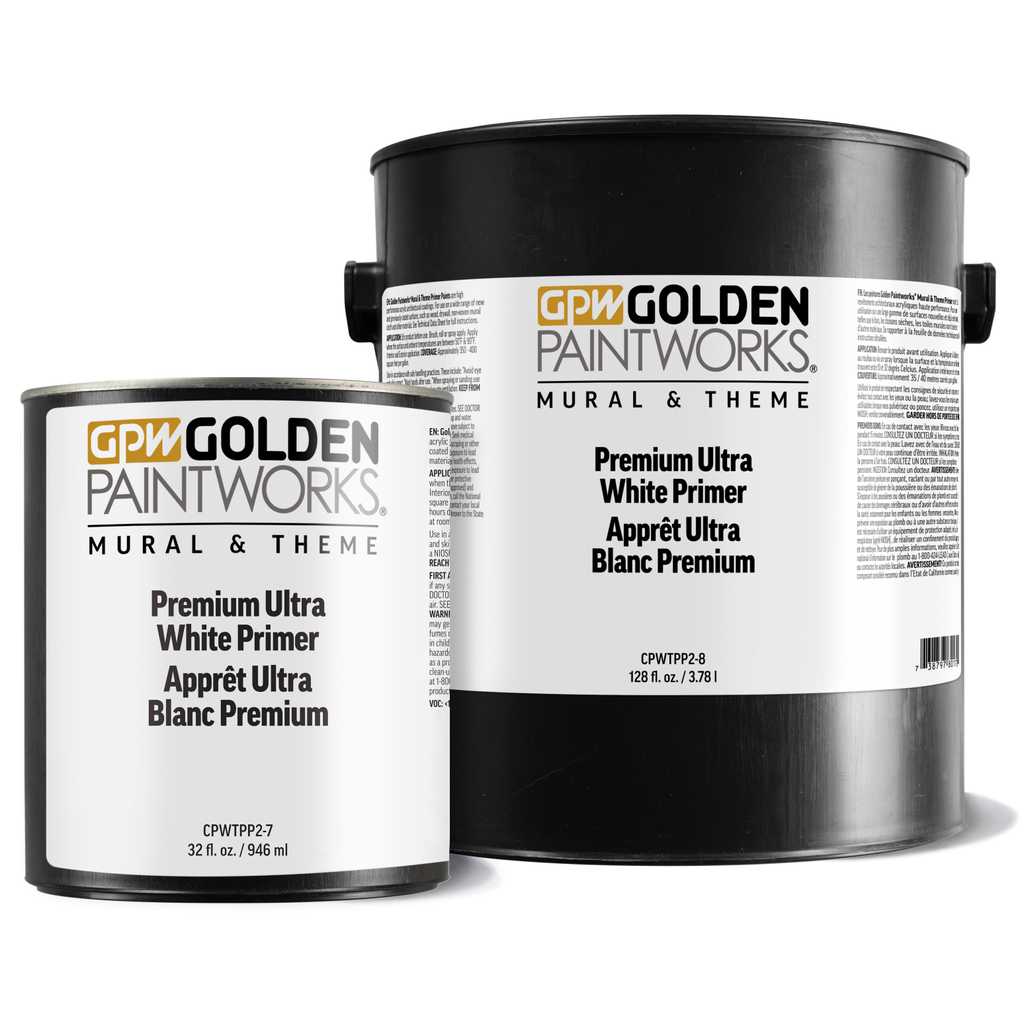 Golden Paintworks Introduces Two New Primers Completing the Third Element of the Theme, Scenic and Mural "Paint Sandwich"