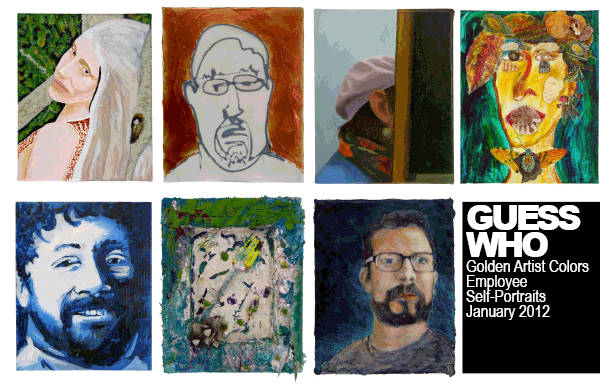 GOLDEN Staff Participates in "Guess Who" Self Portrait Exhibition & Challenge