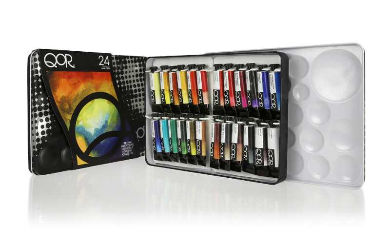 GOLDEN Introduces New QoR® 24 Watercolor Set