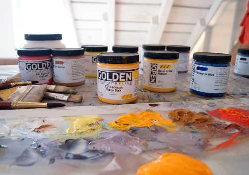 Transcending and Expanding the Boundaries of Acrylic Paint GOLDEN OPEN Acrylics Put New Control Into Artists' Hands