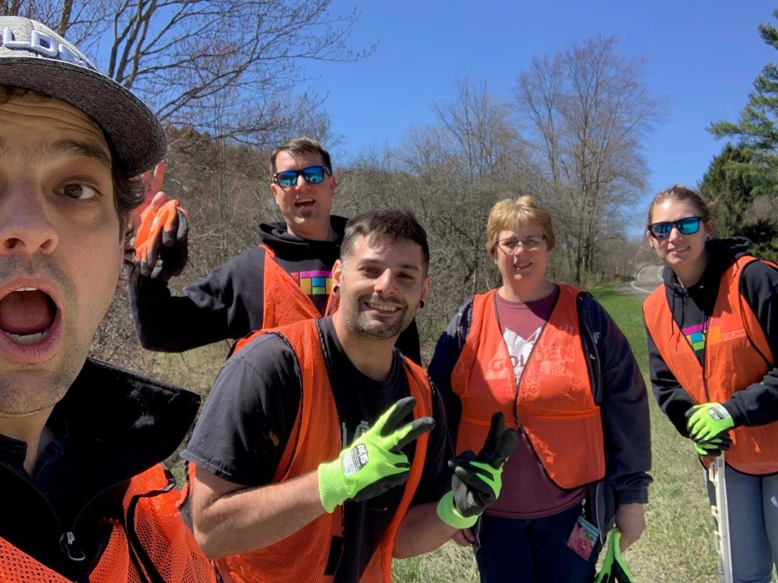 GOLDEN Employees Celebrate Earth Day with Annual Cleanup Event