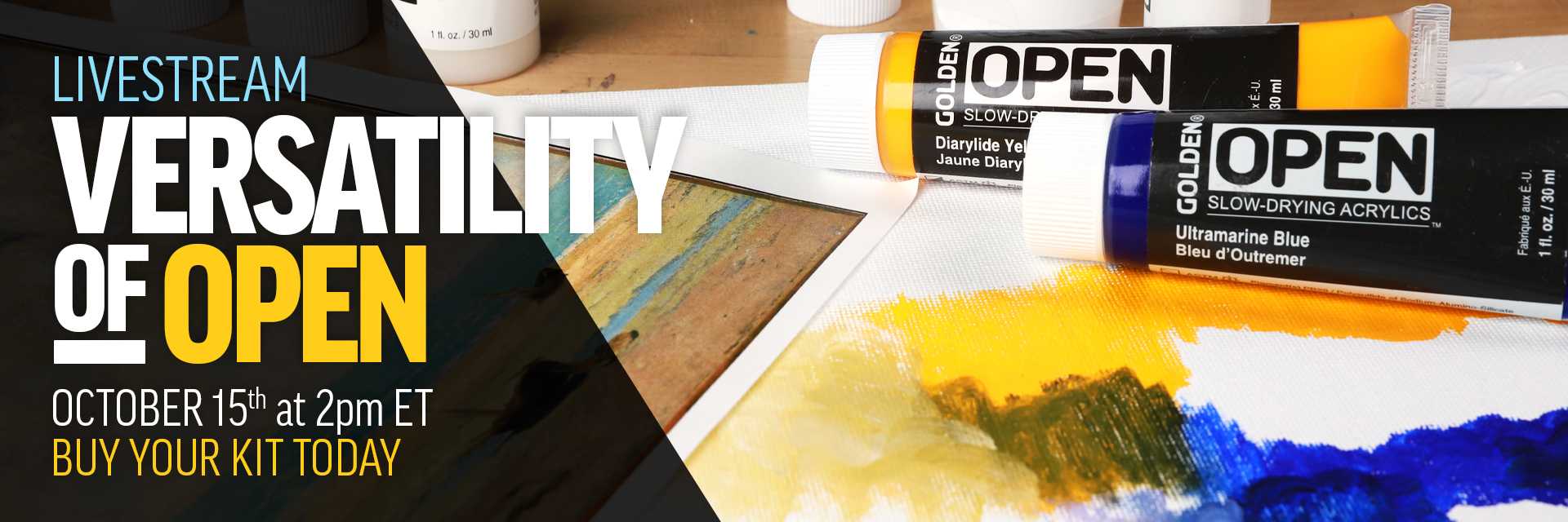 Just Paint Live OPEN Event
