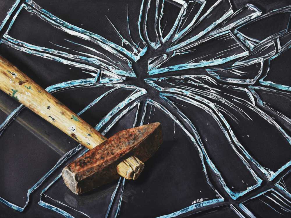 'Breaking Glass' 2021 Exhibition: Celebrating Watercolor Artists Removing Glass as a Barrier