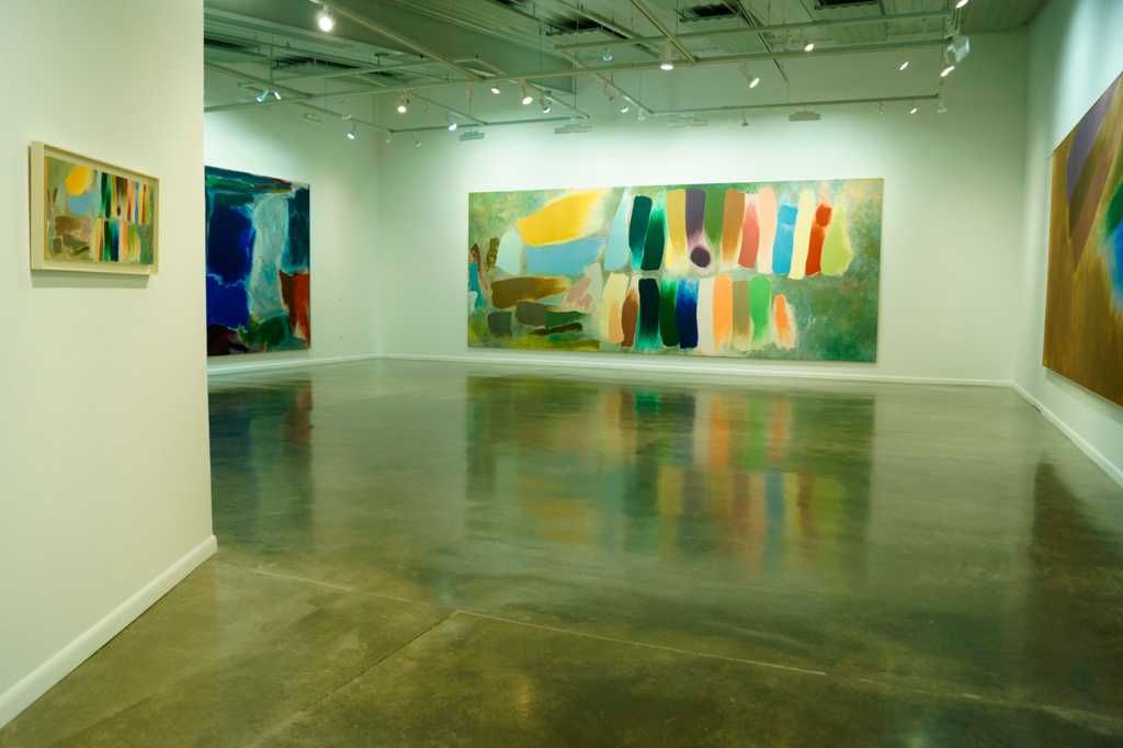 Friedel Dzubas Monumental Works at Sam & Adele Golden Gallery