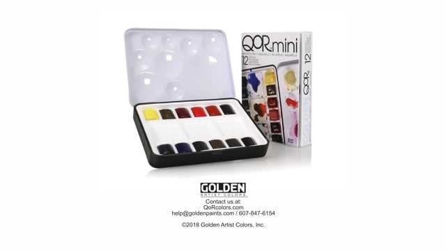 QoR Watercolor Introductory Set 12 Color Introductory Set