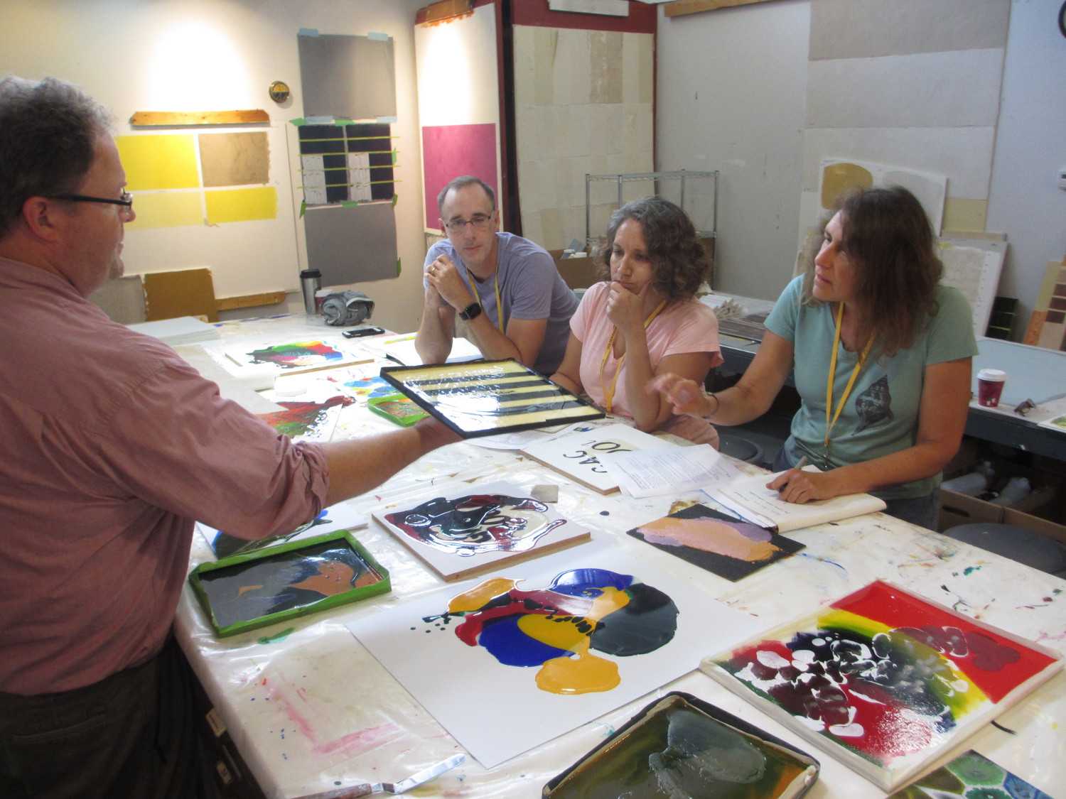 GOLDEN Partners With Alliance for Young Artists & Writers, Hosting Three Art Educators at Artist Residency