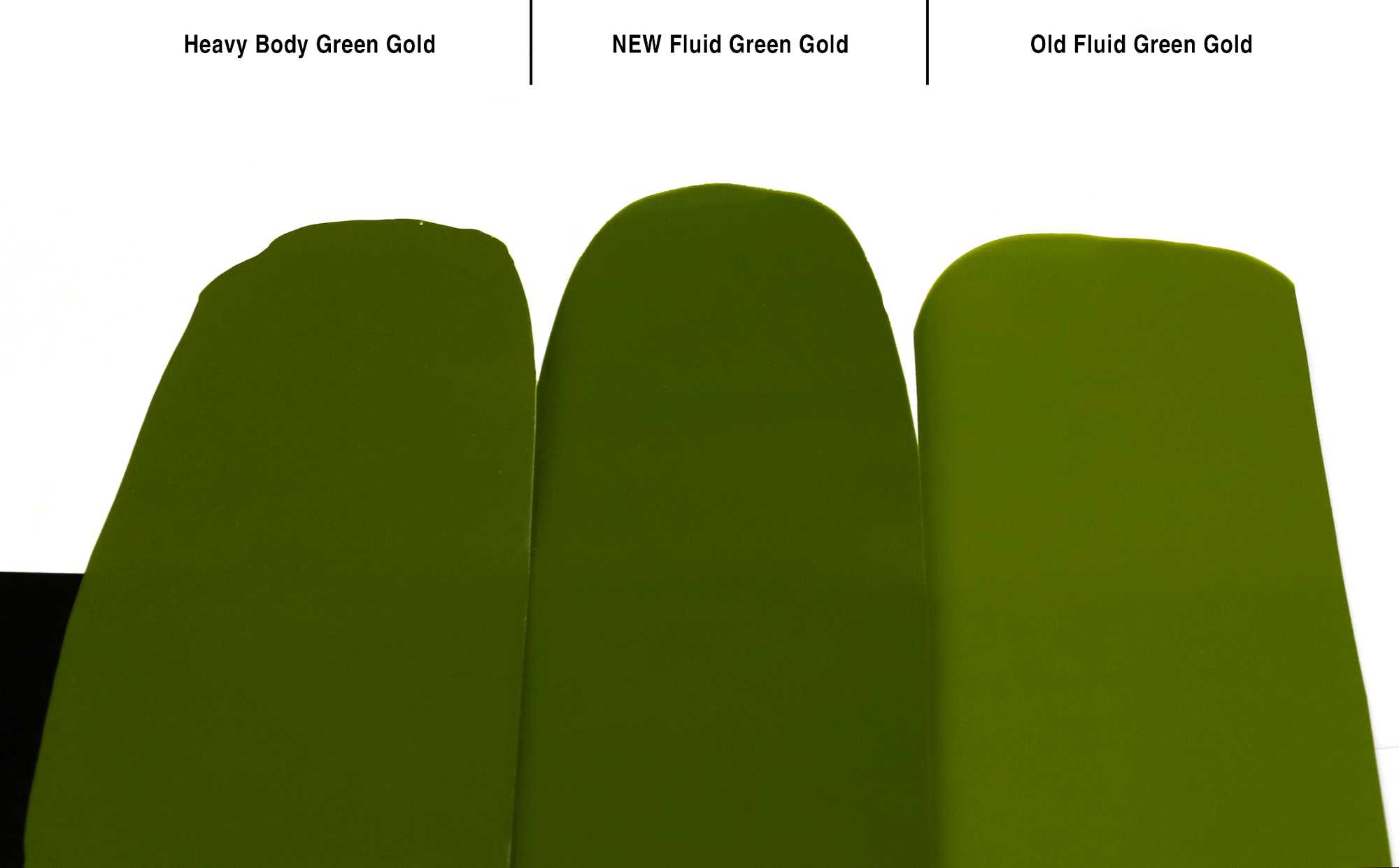GOLDEN Fluid Green Gold Color Adjustment