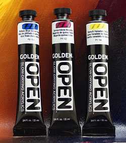 GOLDEN Introduces OPEN Acrylics Try Color Set
